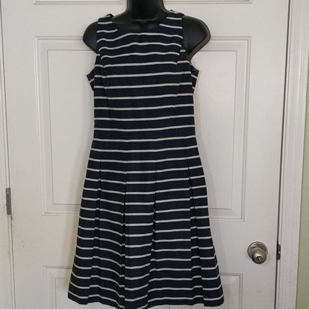 Tommy Hilfiger Navy Striped Dress
